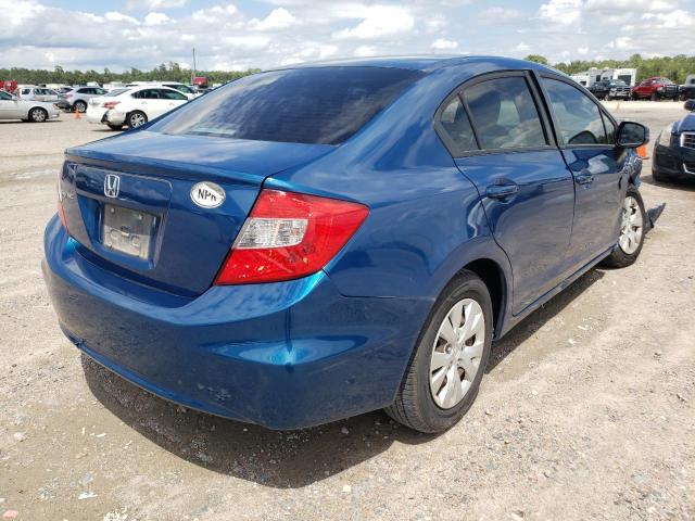 Photo 4 from auction – 2012 HONDA CIVIC LX with VIN 2HGFB2F57CH535086
