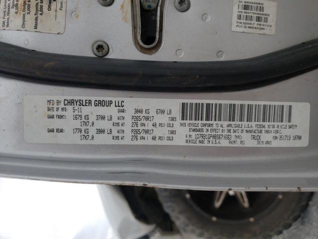 Photo 10 from auction – 2011 DODGE RAM 1500 with VIN 1D7RB1GP0BS679663