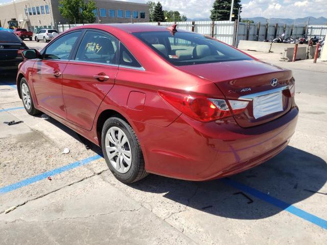 Photo 3 from auction – 2011 HYUNDAI SONATA GLS with VIN 5NPEB4AC0BH189741