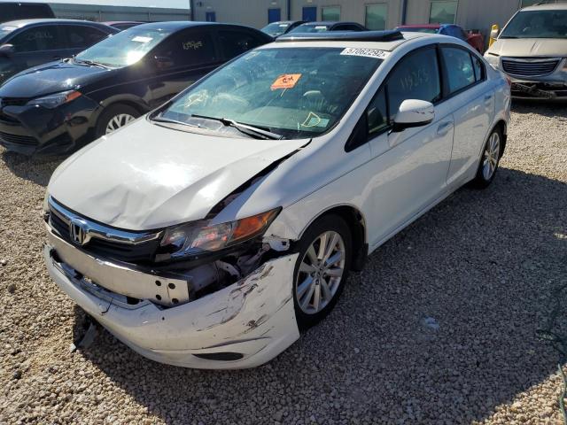 Photo 2 from auction – 2012 HONDA CIVIC EXL with VIN 2HGFB2F99CH506479