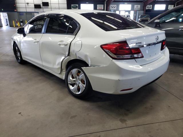 Photo 3 from auction – 2015 HONDA CIVIC LX with VIN 2HGFB2F50FH509451