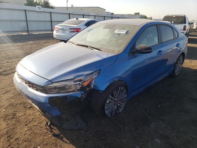Photo 2 from auction – 2022 KIA FORTE GT with VIN 3KPF44AC3NE492696