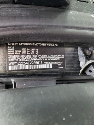 Photo 10 from auction – 2014 BMW I3 BEV with VIN WBY1Z2C54EV285615