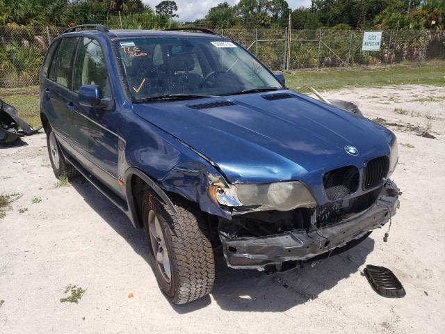 BMW X5 3.0I 2002 with VIN 5UXFA535X2LP50064 - Photo from auction