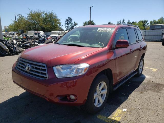 Photo 2 from auction – 2010 TOYOTA HIGHLANDER with VIN 5TDJK3EH1AS033280