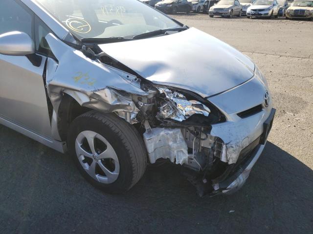Photo 9 from auction – 2014 TOYOTA PRIUS with VIN JTDKN3DU3E0374926