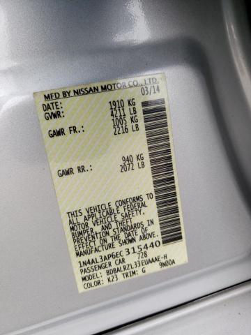Photo 10 from auction – 2014 NISSAN ALTIMA 2.5 with VIN 1N4AL3AP6EC315440