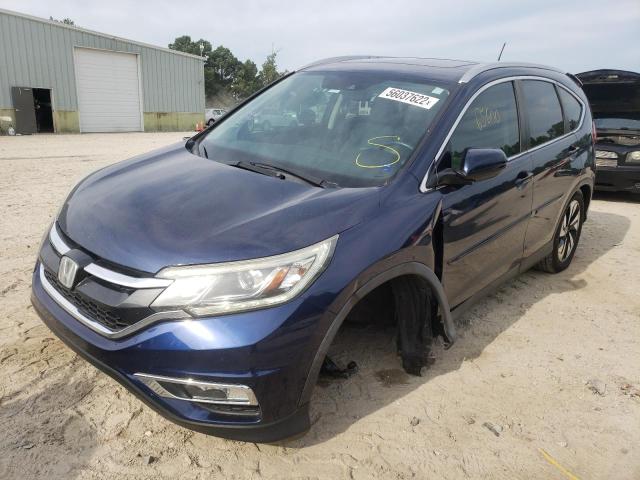 Photo 2 from auction – 2016 HONDA CR-V TOURI with VIN 5J6RM3H99GL002848