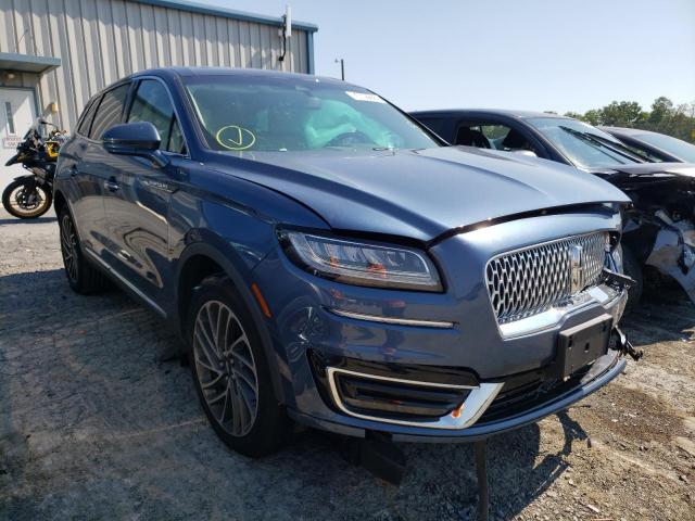 LINCOLN NAUTILUS R 2019 with VIN 2LMPJ8LP0KBL42455 - Photo from auction