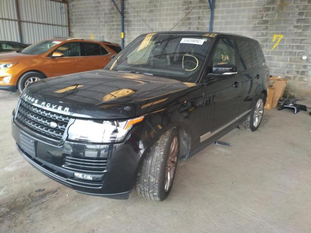 Photo 2 from auction – 2016 LAND ROVER RANGE ROVE with VIN SALGS2EF9GA300120
