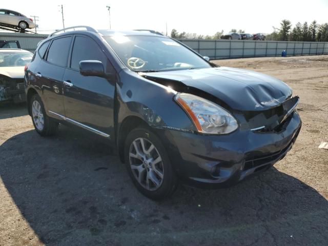 NISSAN ROGUE S 2013 with VIN JN8AS5MV3DW625971 - Photo from auction