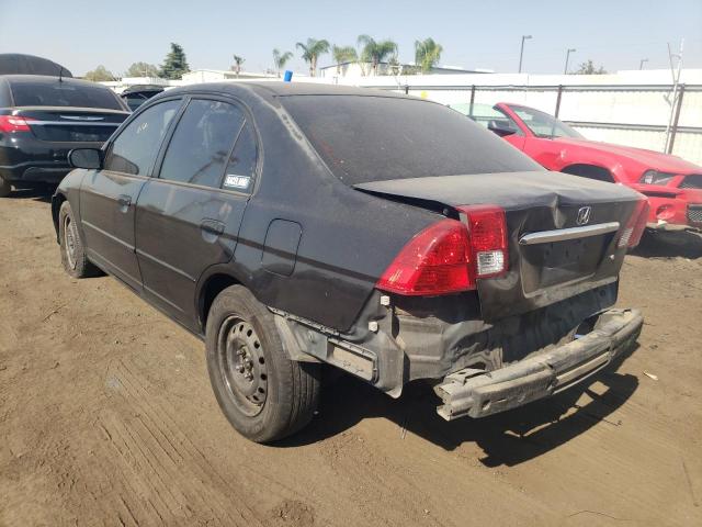 Photo 3 from auction – 2005 HONDA CIVIC LX with VIN 2HGES16575H590744