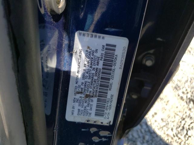 Photo 10 from auction – 2003 TOYOTA COROLLA CE with VIN 1NXBR32E23Z009560
