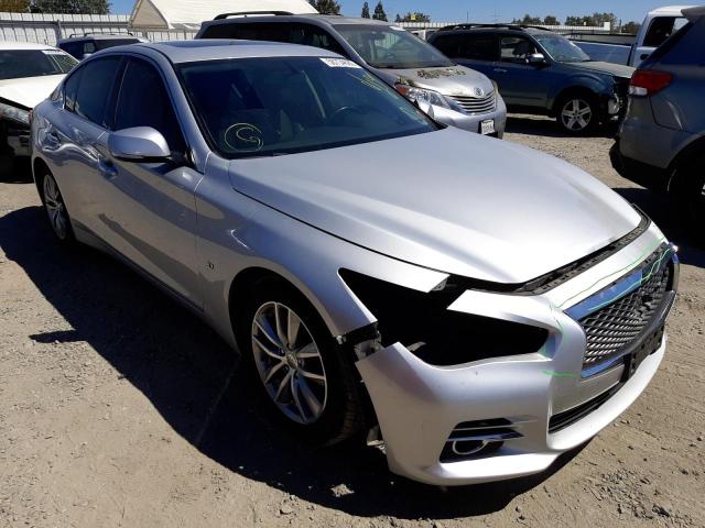 INFINITI Q50 BASE 2014 with VIN JN1BV7AP1EM690164 - Photo from auction