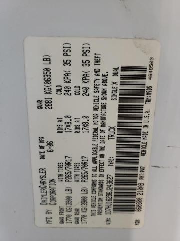 Photo 10 from auction – 2006 DODGE RAM 1500 S with VIN 1D7HU16296J243627
