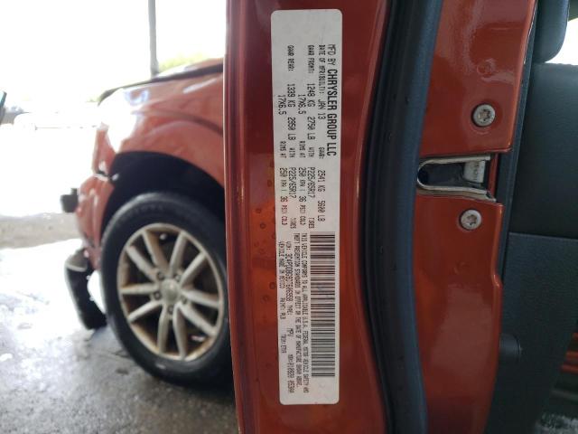 Photo 10 from auction – 2013 DODGE JOURNEY SX with VIN 3C4PDDBG9DT606958