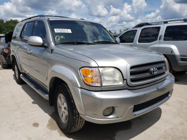 TOYOTA SEQUOIA LI 2002 with VIN 5TDZT38AX2S086642 - Photo from auction