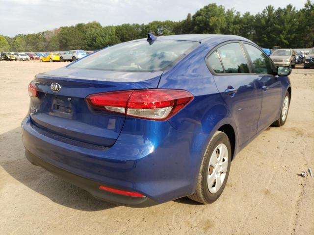 Photo 4 from auction – 2017 KIA FORTE LX with VIN 3KPFK4A74HE031388