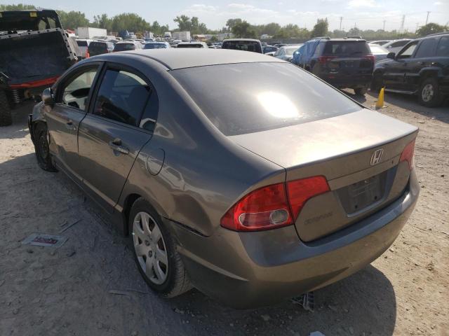 Photo 3 from auction – 2007 HONDA CIVIC LX with VIN 2HGFA16517H307670