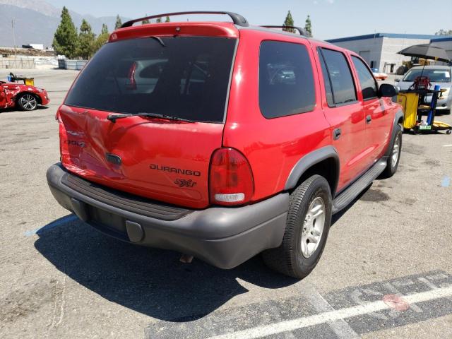 Photo 4 from auction – 2003 DODGE DURANGO SP with VIN 1D4HR38N63F597718