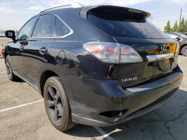 Photo 3 from auction – 2010 LEXUS RX 350 with VIN JTJZK1BA2A2404515