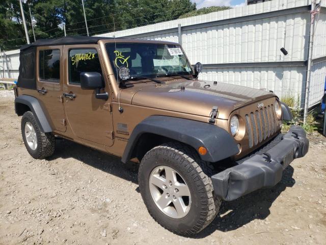 JEEP WRANGLER U 2015 with VIN 1C4BJWDG4FL692917 - Photo from auction