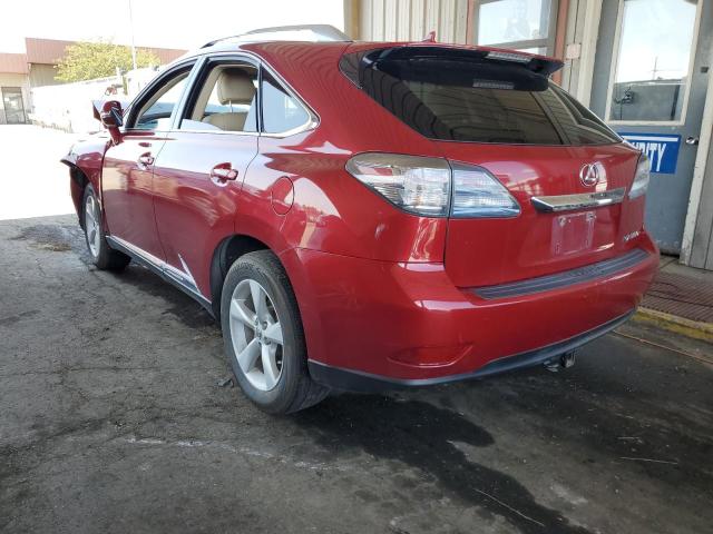 Photo 3 from auction – 2012 LEXUS RX 350 with VIN 2T2BK1BA3CC151175