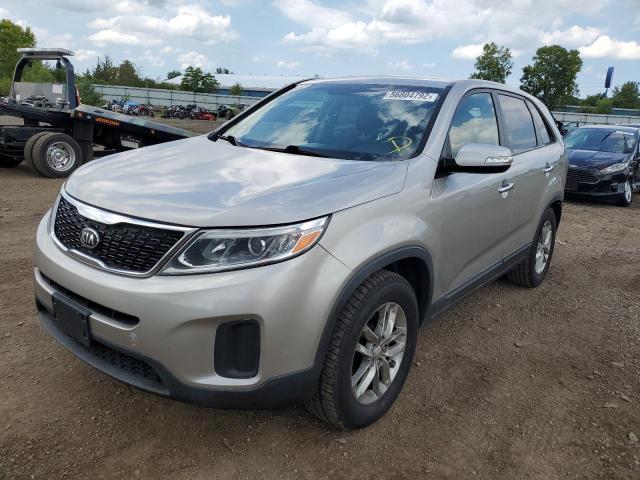 Photo 2 from auction – 2014 KIA SORENTO LX with VIN 5XYKT4A63EG428947