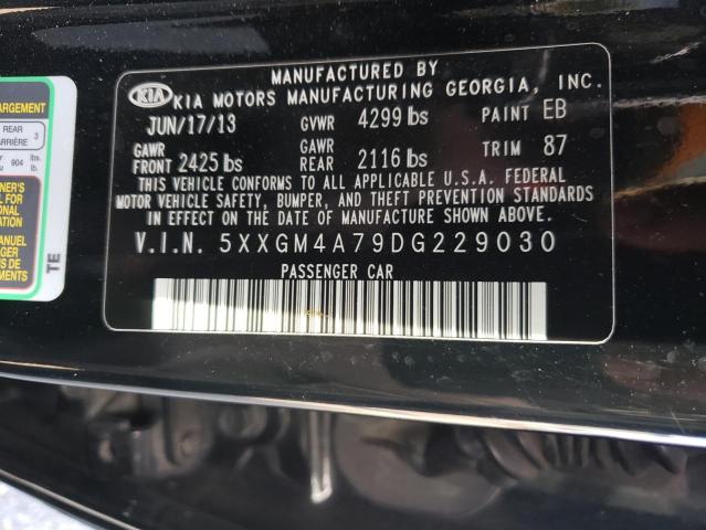 Photo 10 from auction – 2013 KIA OPTIMA LX with VIN 5XXGM4A79DG229030