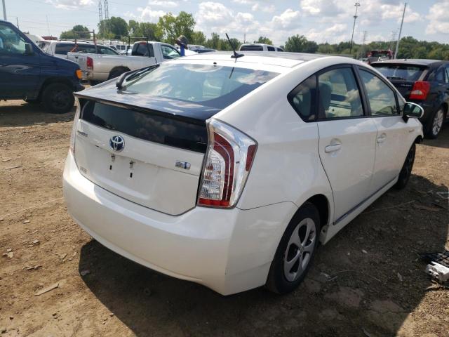 Photo 4 from auction – 2013 TOYOTA PRIUS with VIN JTDKN3DU8D5550337