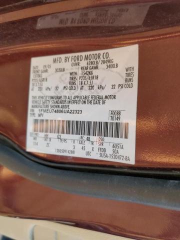 Photo 10 from auction – 2006 FORD EXPLORER E with VIN 1FMEU74806UA22323