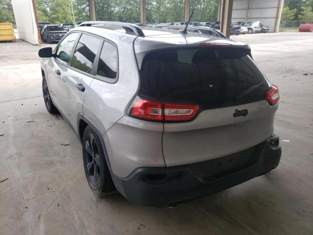 Photo 3 from auction – 2016 JEEP CHEROKEE S with VIN 1C4PJLAB1GW369311