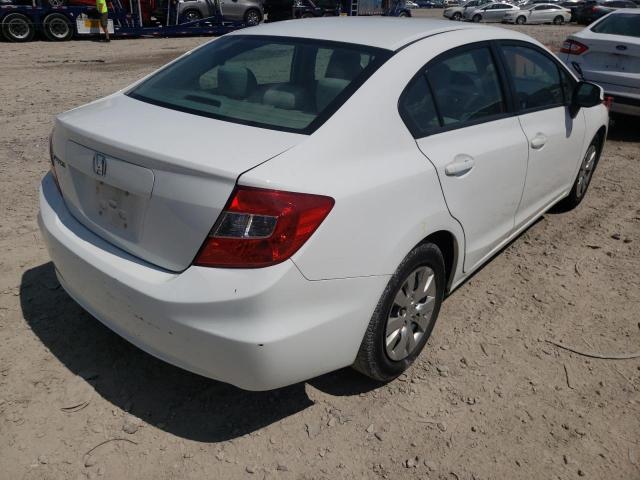 Photo 4 from auction – 2012 HONDA CIVIC LX with VIN 2HGFB2F55CH569978