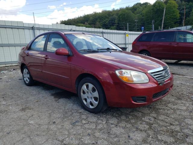 KIA SPECTRA EX 2008 with VIN KNAFE122785522247 - Photo from auction