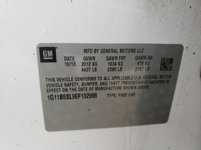 Photo 10 from auction – 2014 CHEVROLET MALIBU LS with VIN 1G11B5SL9EF132996