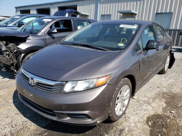 Photo 2 from auction – 2012 HONDA CIVIC EX with VIN 19XFB2F85CE323498