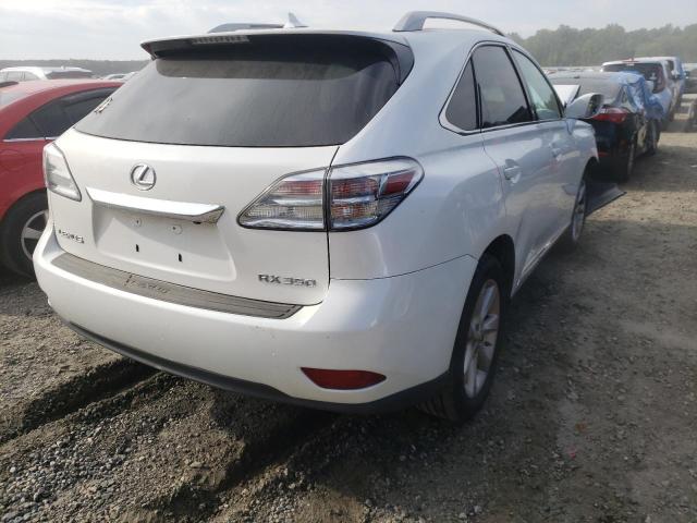 Photo 4 from auction – 2010 LEXUS RX 350 with VIN 2T2ZK1BA2AC005152