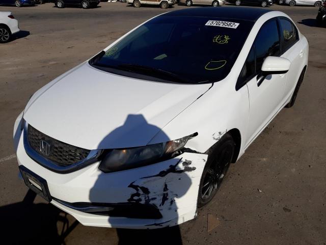 Photo 2 from auction – 2014 HONDA CIVIC LX with VIN 19XFB2F53EE239060