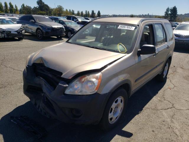 Photo 2 from auction – 2005 HONDA CR-V LX with VIN JHLRD68535C005314