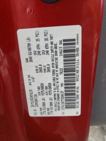 Photo 10 from auction – 2007 DODGE RAM 1500 S with VIN 1D7HU18277S200137