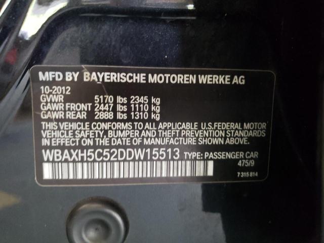 Photo 10 from auction – 2013 BMW 528 XI with VIN WBAXH5C52DDW15513