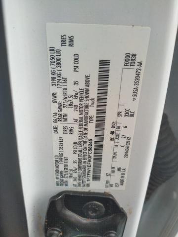 Photo 10 from auction – 2016 FORD F150 SUPER with VIN 1FTFW1EF9GFC58245