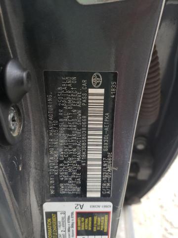 Photo 10 from auction – 2011 TOYOTA AVALON BAS with VIN 4T1BK3DB5BU380668