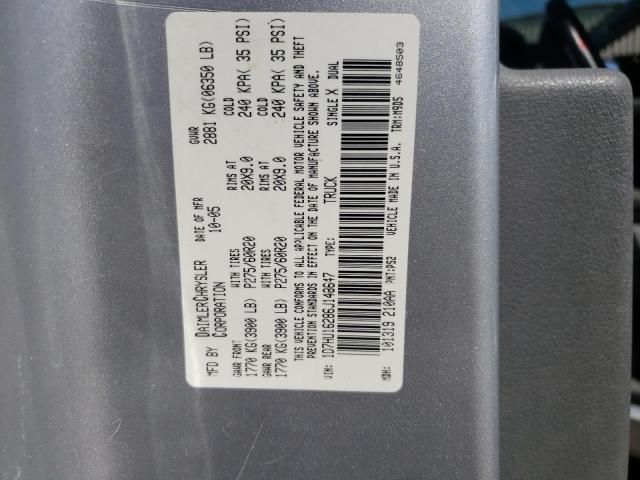 Photo 10 from auction – 2006 DODGE RAM 1500 S with VIN 1D7HU16286J143647