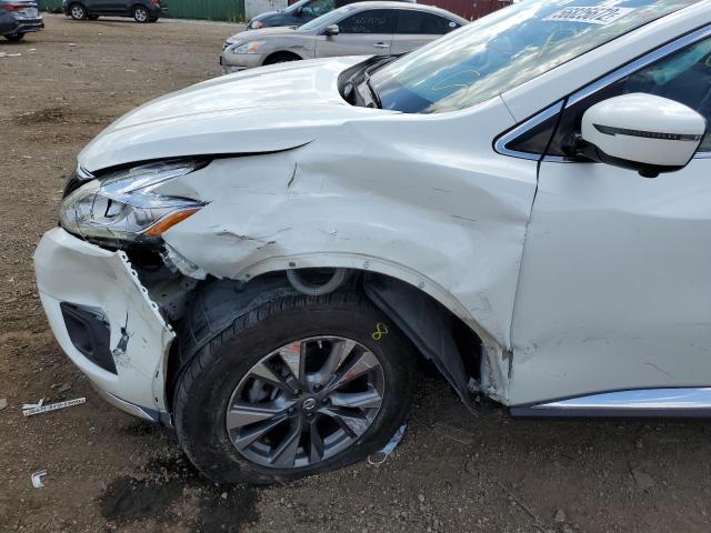 Photo 9 from auction – 2016 NISSAN MURANO with VIN 5N1AZ2MH8GN154938