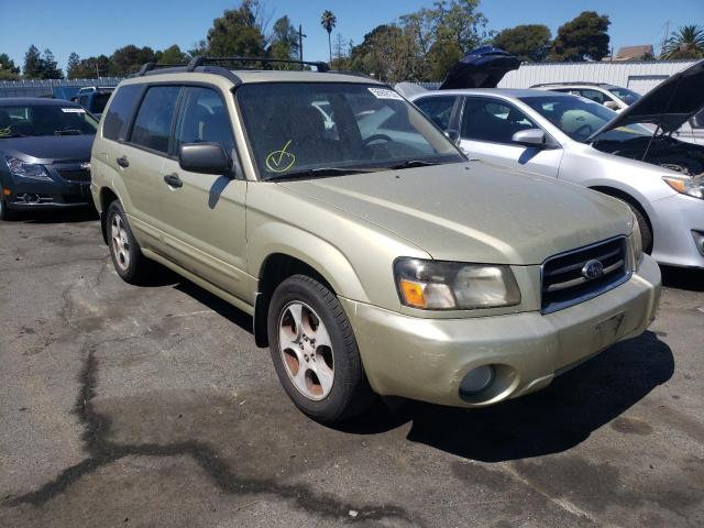 SUBARU FORESTER 2003 with VIN JF1SG65683H760502 - Photo from auction