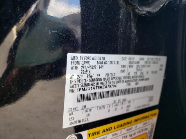Photo 10 from auction – 2019 FORD EXPEDITION with VIN 1FMJU1KT6KEA79794