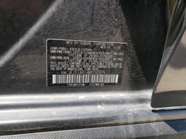 Photo 10 from auction – 2021 SUBARU CROSSTREK with VIN JF2GTAPC8M8290525