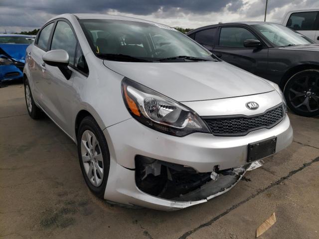 KIA RIO LX 2017 with VIN KNADM4A32H6024960 - Photo from auction