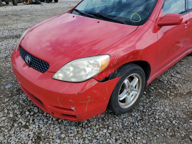 Photo 9 from auction – 2003 TOYOTA MATRIX with VIN 2T1KR32E13C093789